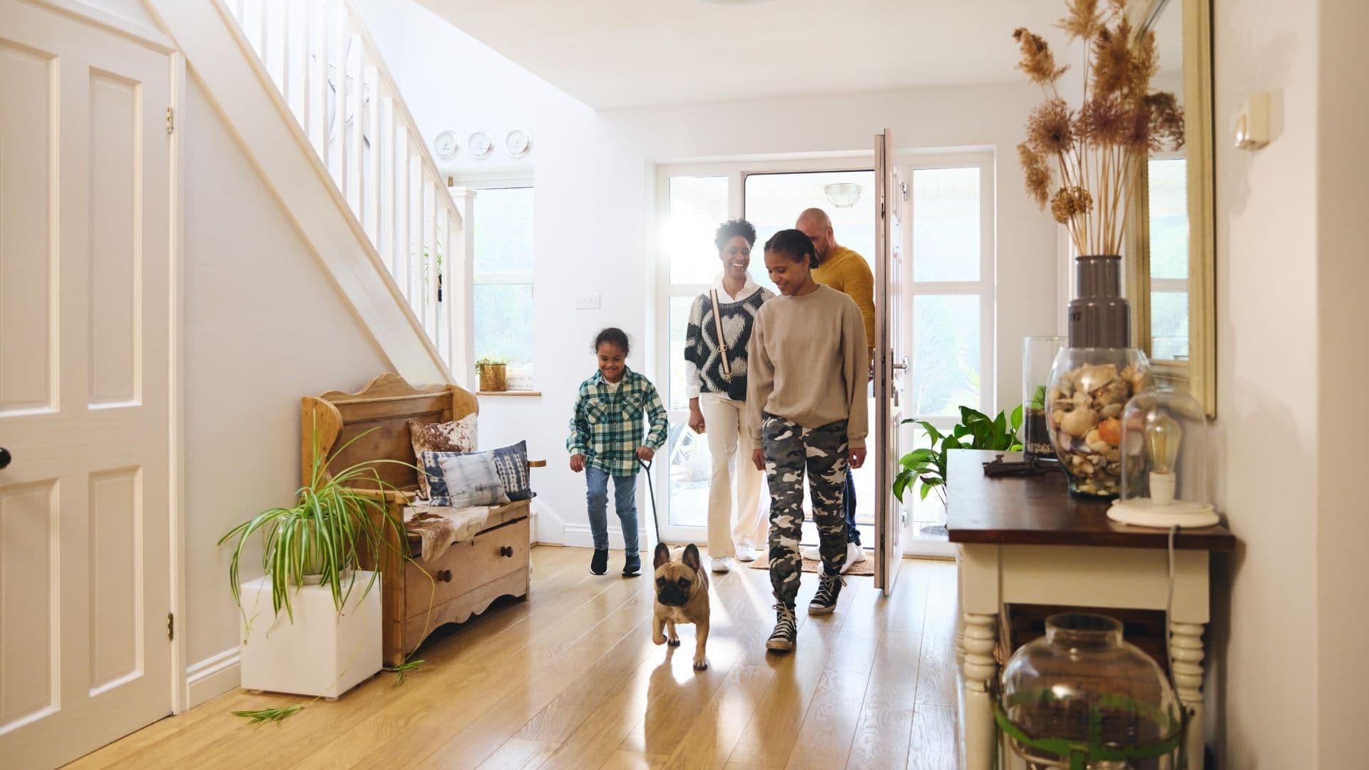 A Louisiana family at home